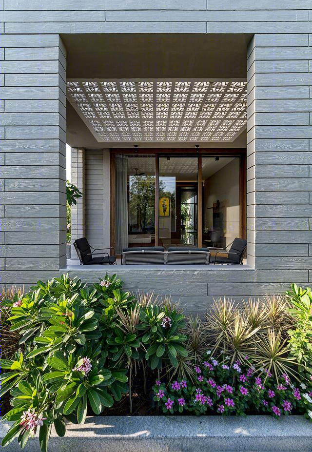 印度勒克瑙低调奢华住宅设计-39