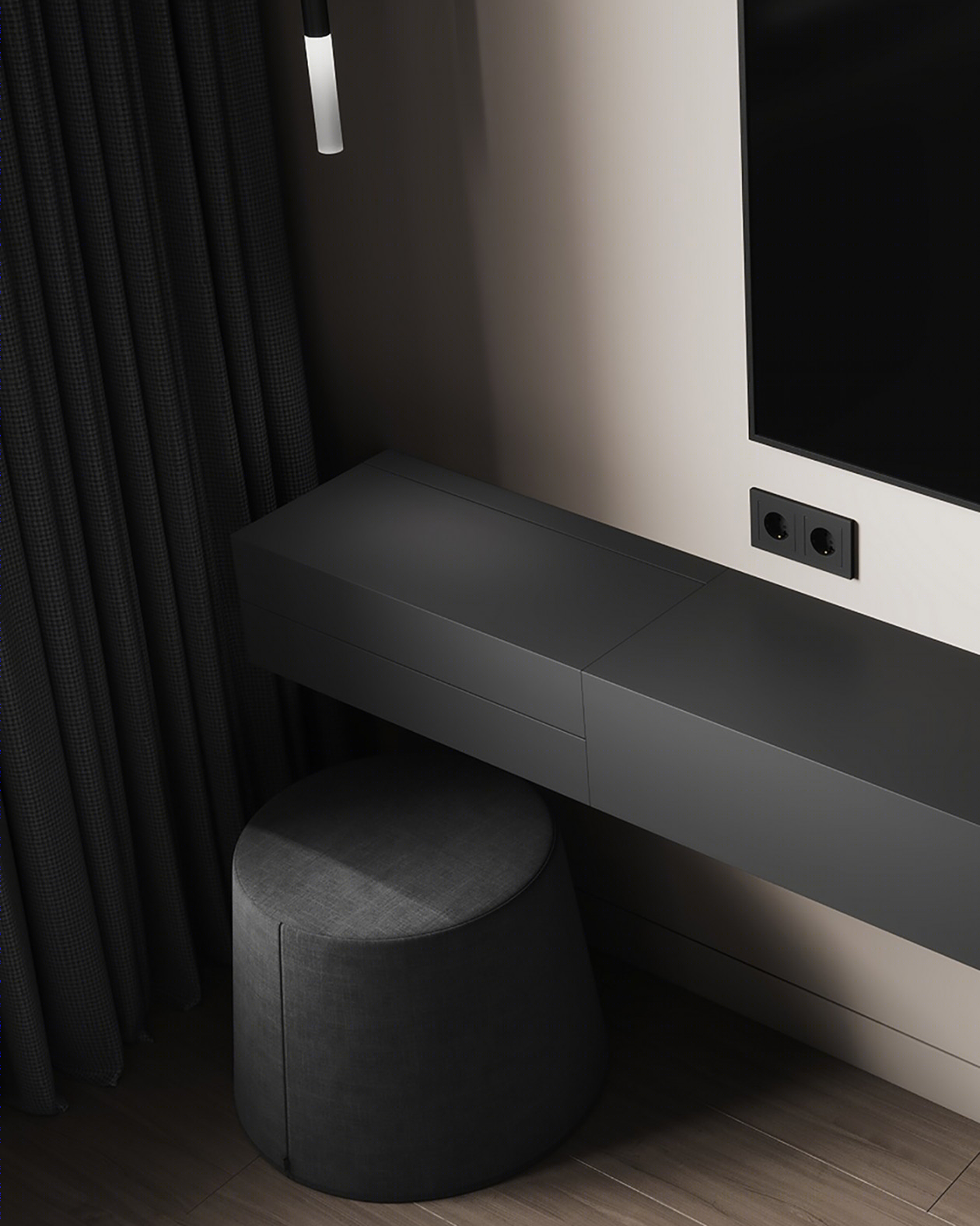 高级黑+橙色 鲜活又沉稳-15