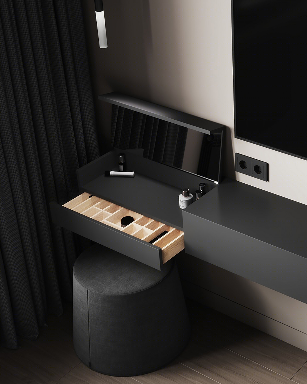 高级黑+橙色 鲜活又沉稳-16