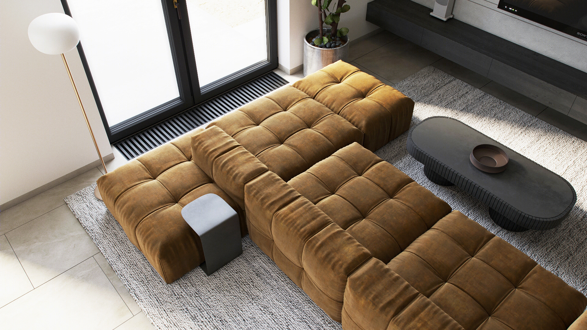 现代简约平层设计-7