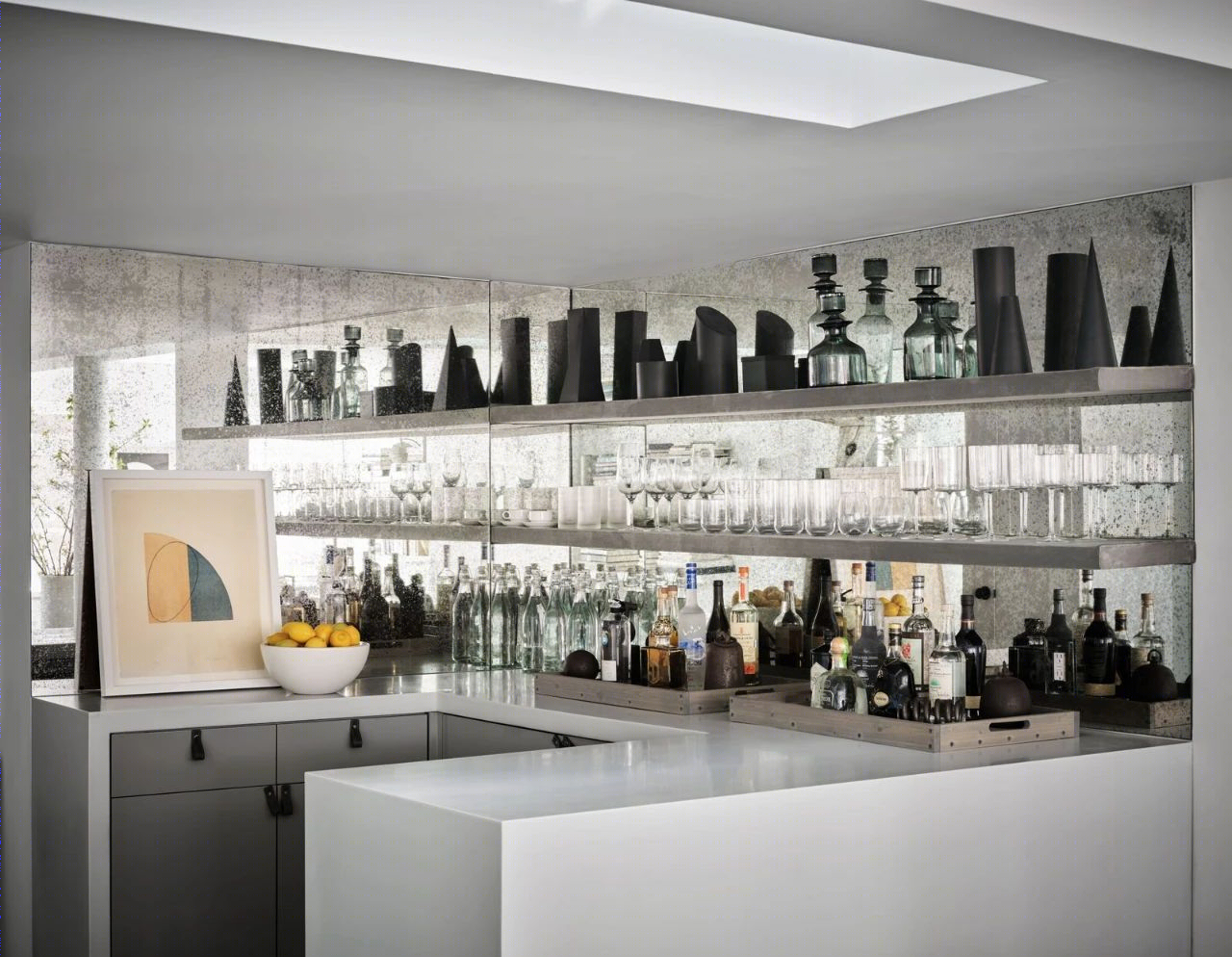 宁静优雅的纽约之家 | 极简奢华的艺术空间-9