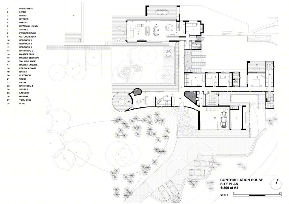 沉思的房子 · 澳大利亚拜伦湾自然融入的住宅设计丨Virginia Kerridge Architect-41