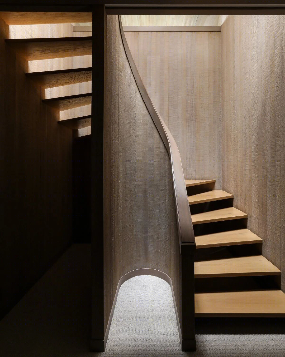 华盛顿 Clyde Hill 现代木质极简住宅-9