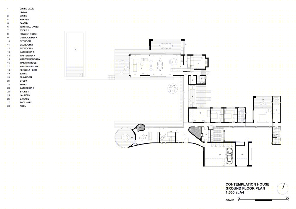沉思的房子 · 澳大利亚拜伦湾自然融入的住宅设计丨Virginia Kerridge Architect-42