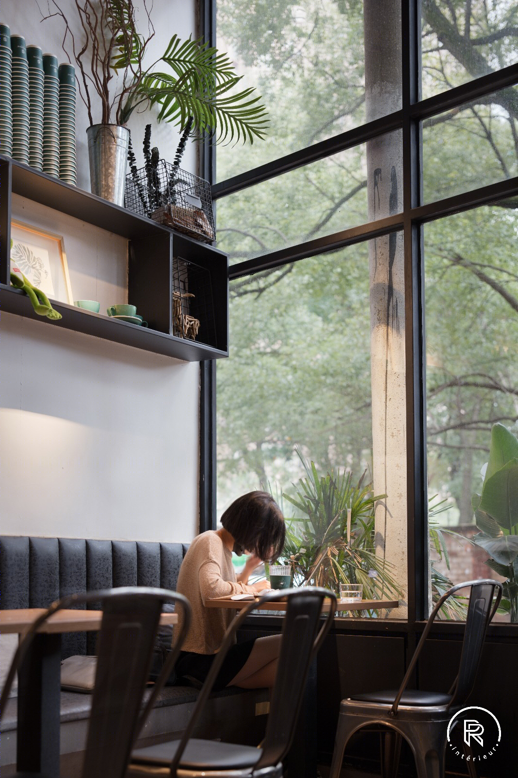 长沙三湘小区逆向设计咖啡厅 | 40 平米空间的魅力焕发-7