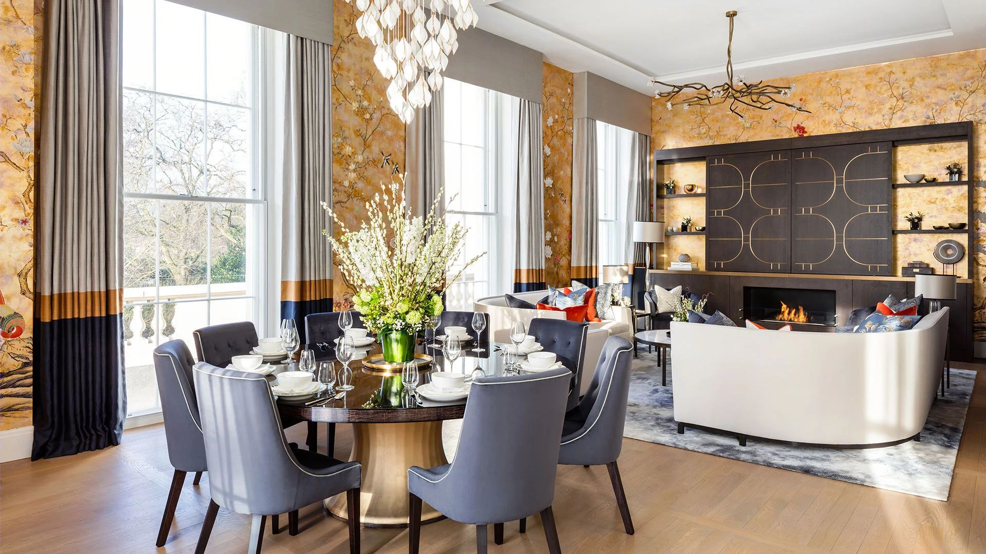 【搭-配】Central London Apartment  Olive Design-5