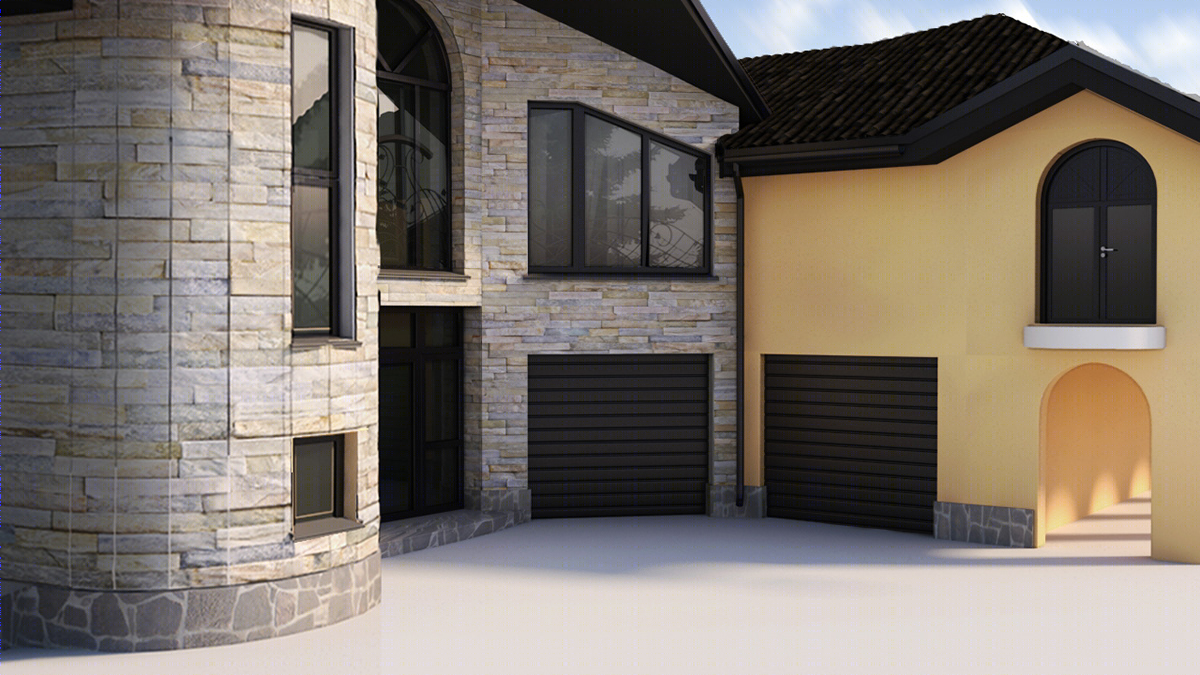 Anastasiya Gushchina丨别墅建筑丨Private sector house Visualization-0