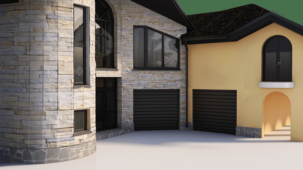 Anastasiya Gushchina丨别墅建筑丨Private sector house Visualization-1