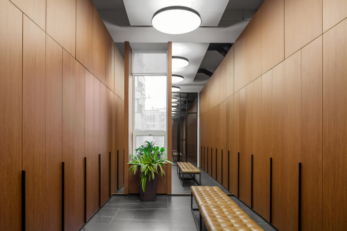 莫斯科百年建筑中的律所办公空间重塑-11