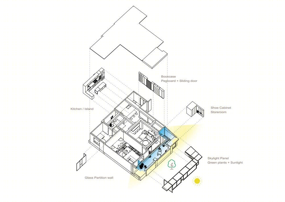 城市別苑,光与绿植的共生空间丨NestSpace Design-10