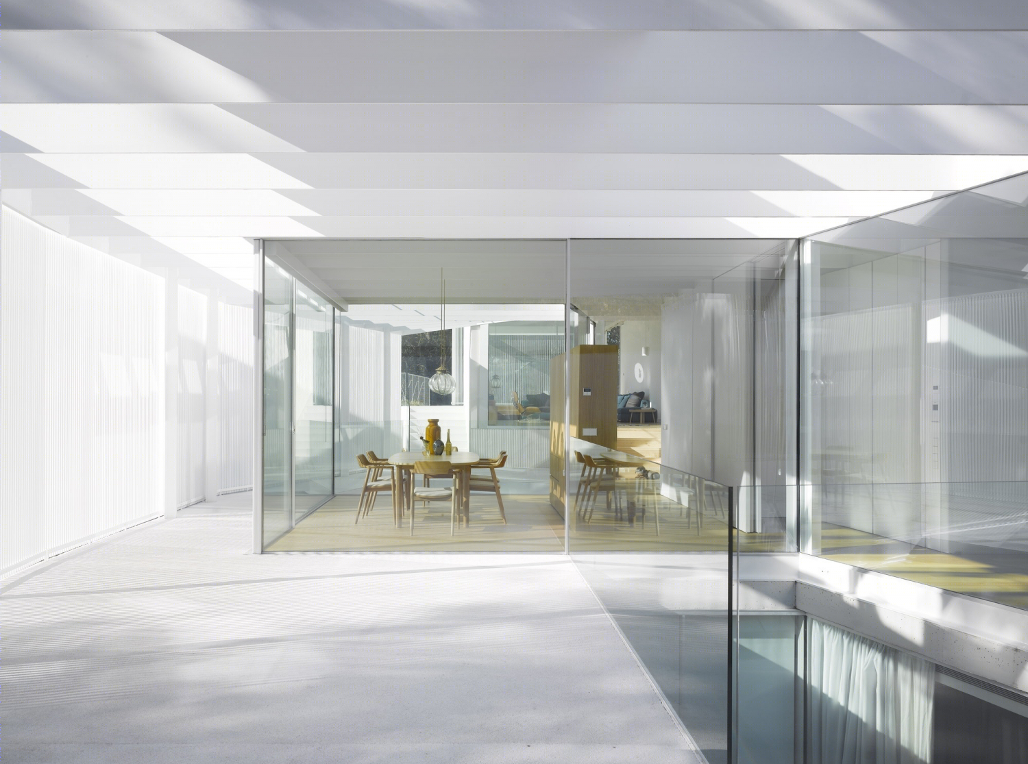 西班牙马德里半透明别墅设计丨Estudio.Entresitio-19