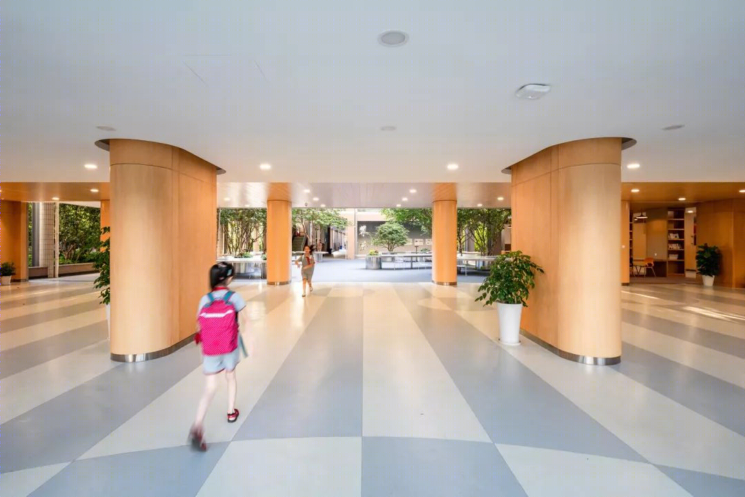 上海市实验学校中心庭院改造丨大观(上海大观景观设计有限公司)-34