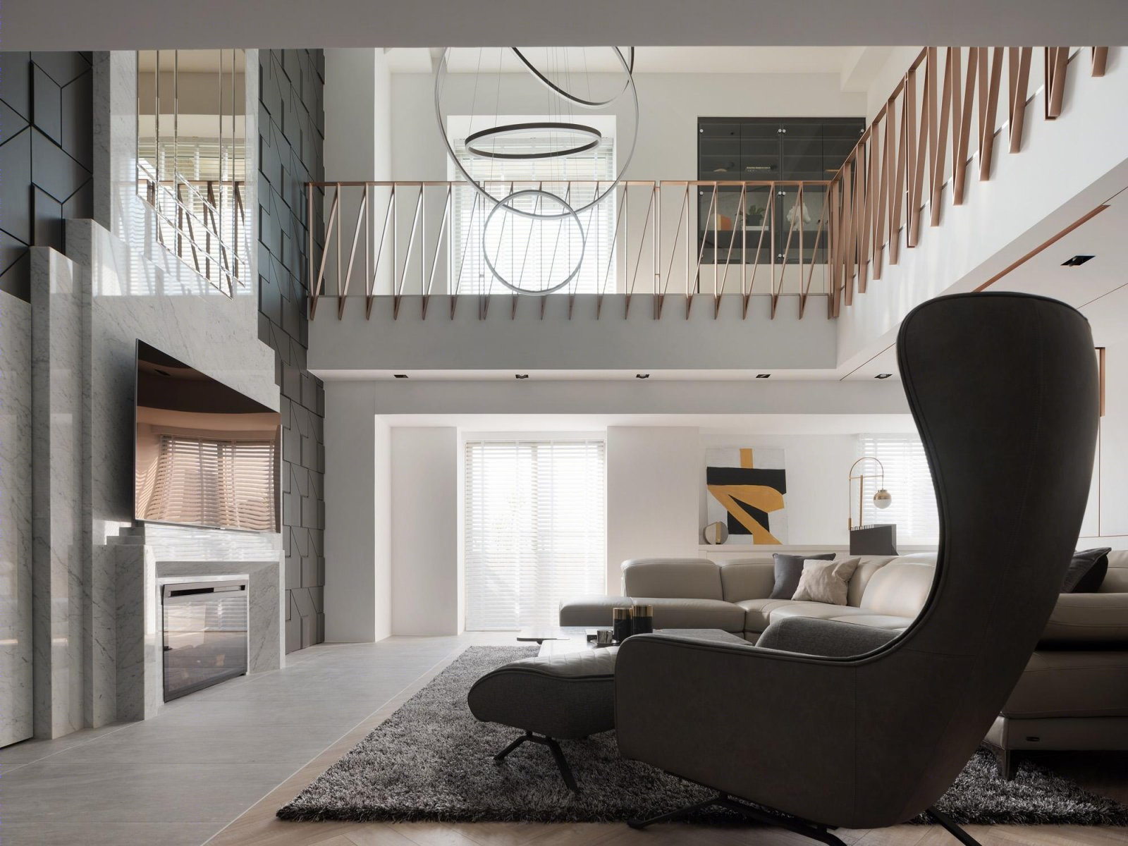 台北C House，极致优雅高级灰住宅  怀生国际设计-10