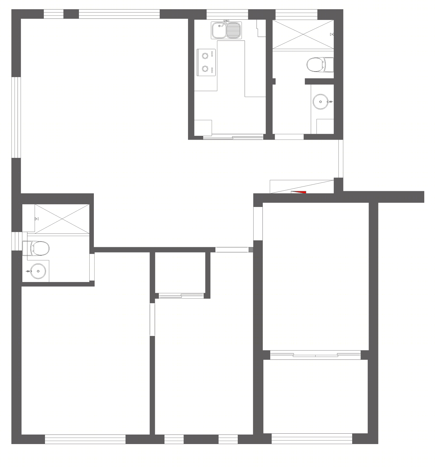 Charming Home —— 用灰色营造出一个简约、复古又高级的家-0