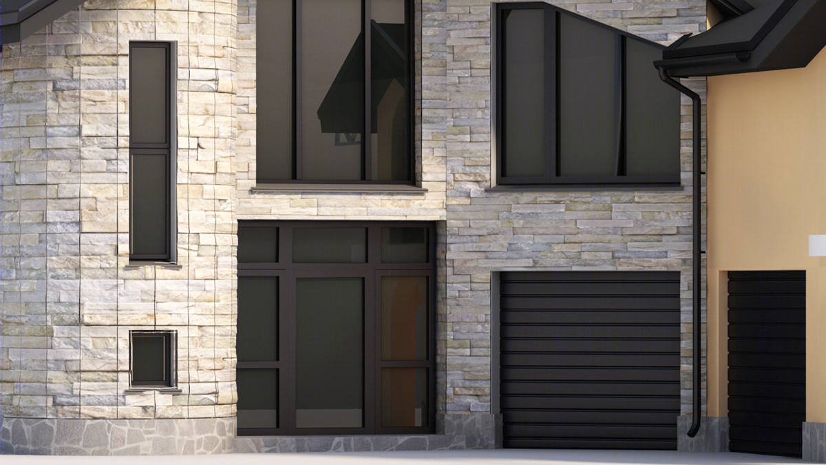 Anastasiya Gushchina丨别墅建筑丨Private sector house Visualization-3