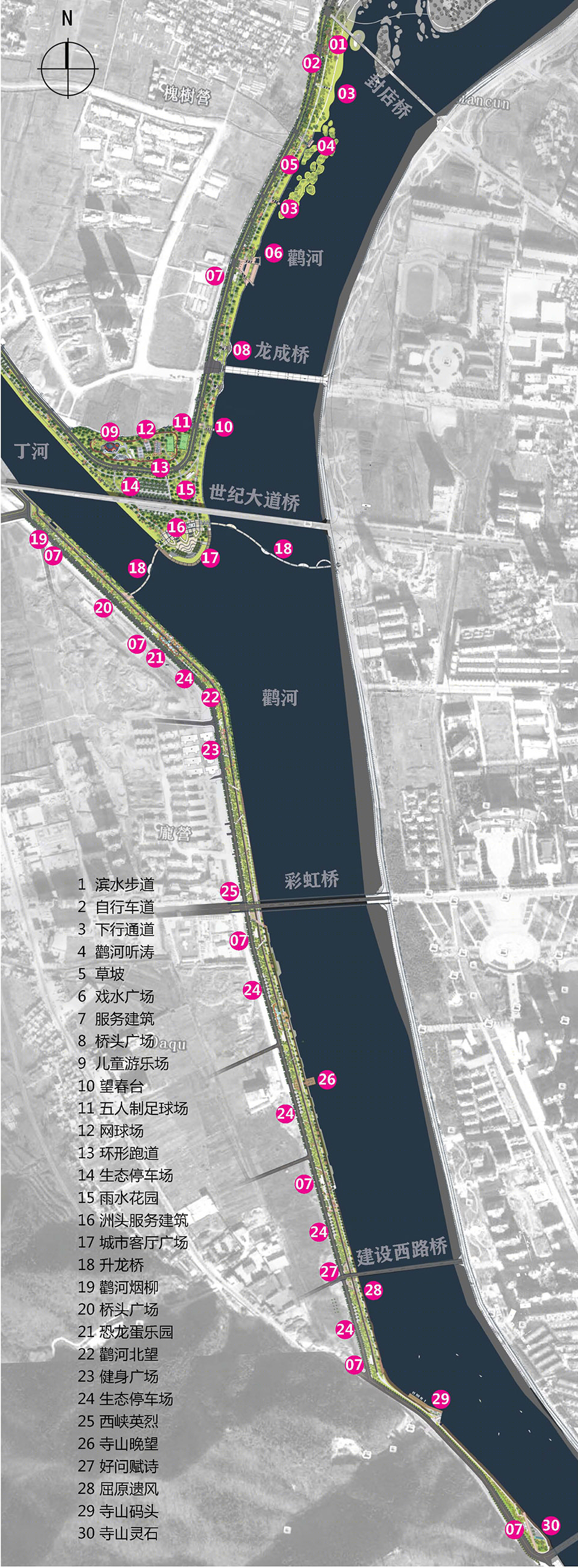 西峡鹳河生态文化园景观工程丨中国南阳丨同济大学建筑设计研究院（集团）有限公司-59