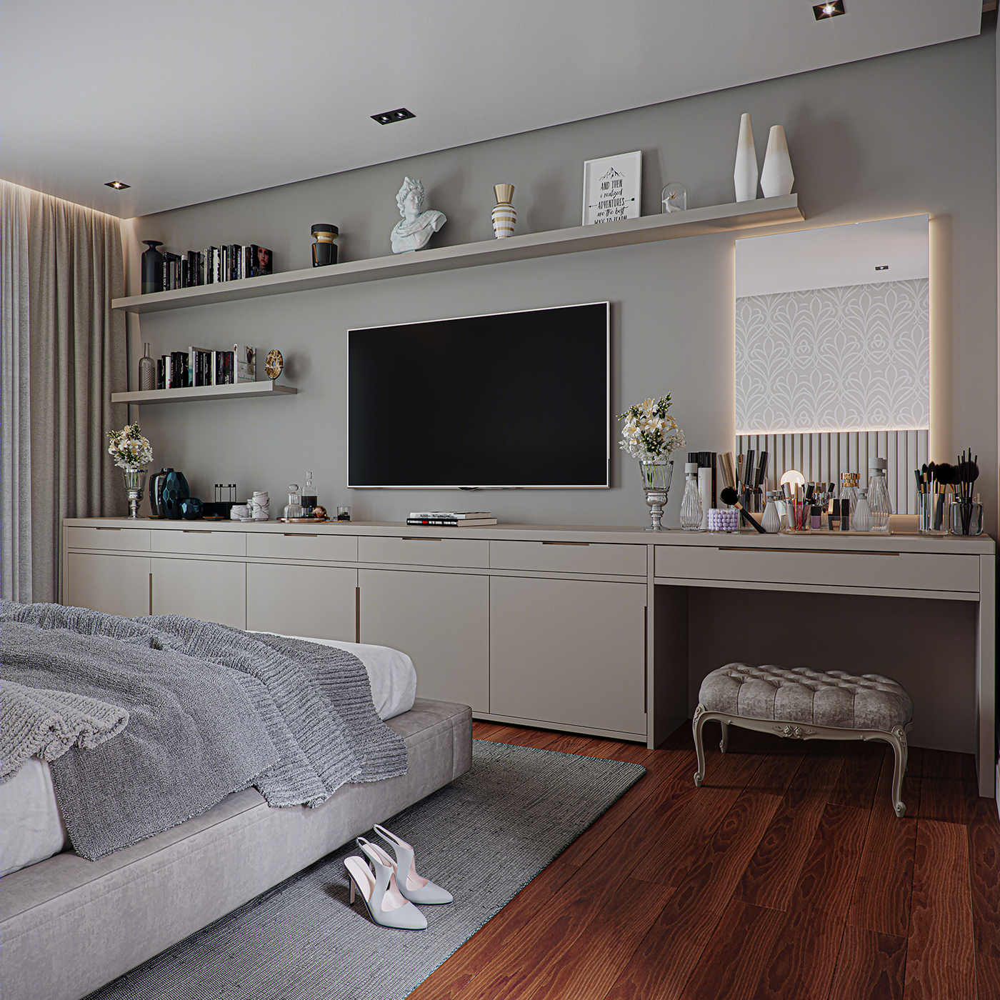 豪华主卧设计丨Mauricio Lambrecht-14