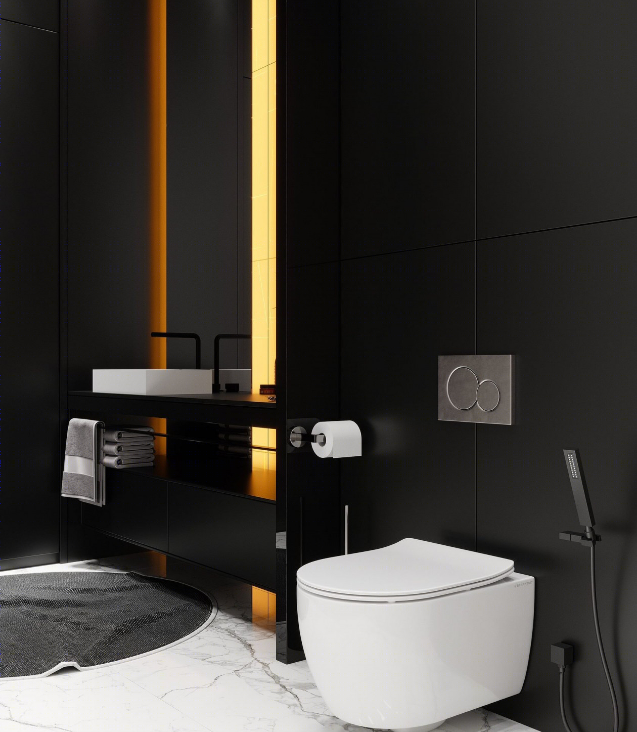 67㎡小空间公寓设计 超精致！-12