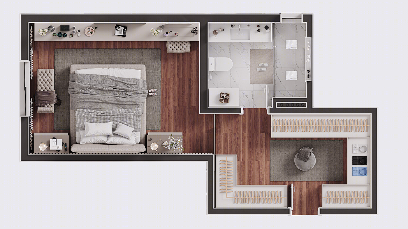 豪华主卧设计丨Mauricio Lambrecht-16