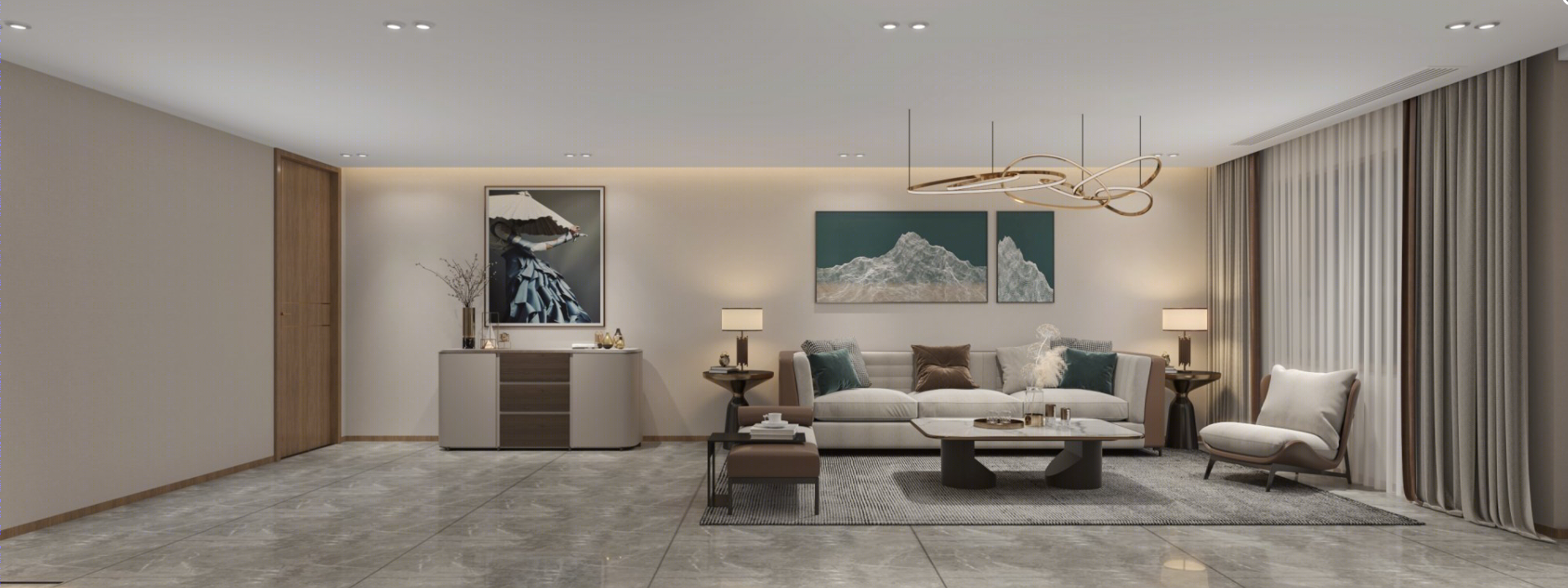 现代简约风别墅设计-11