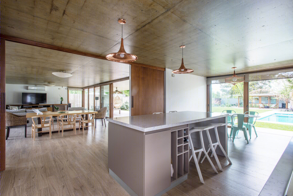 阿根廷 Casa Fluxa 别墅 | 简约现代的室内设计-19