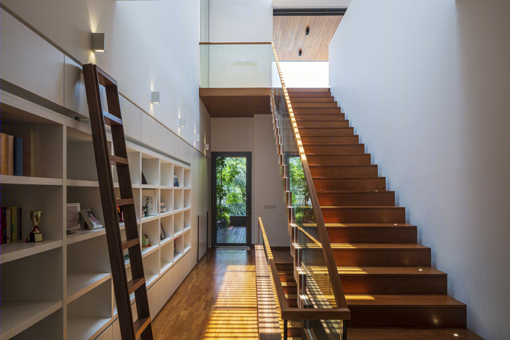 新加坡六口之家开放式住宅设计-28