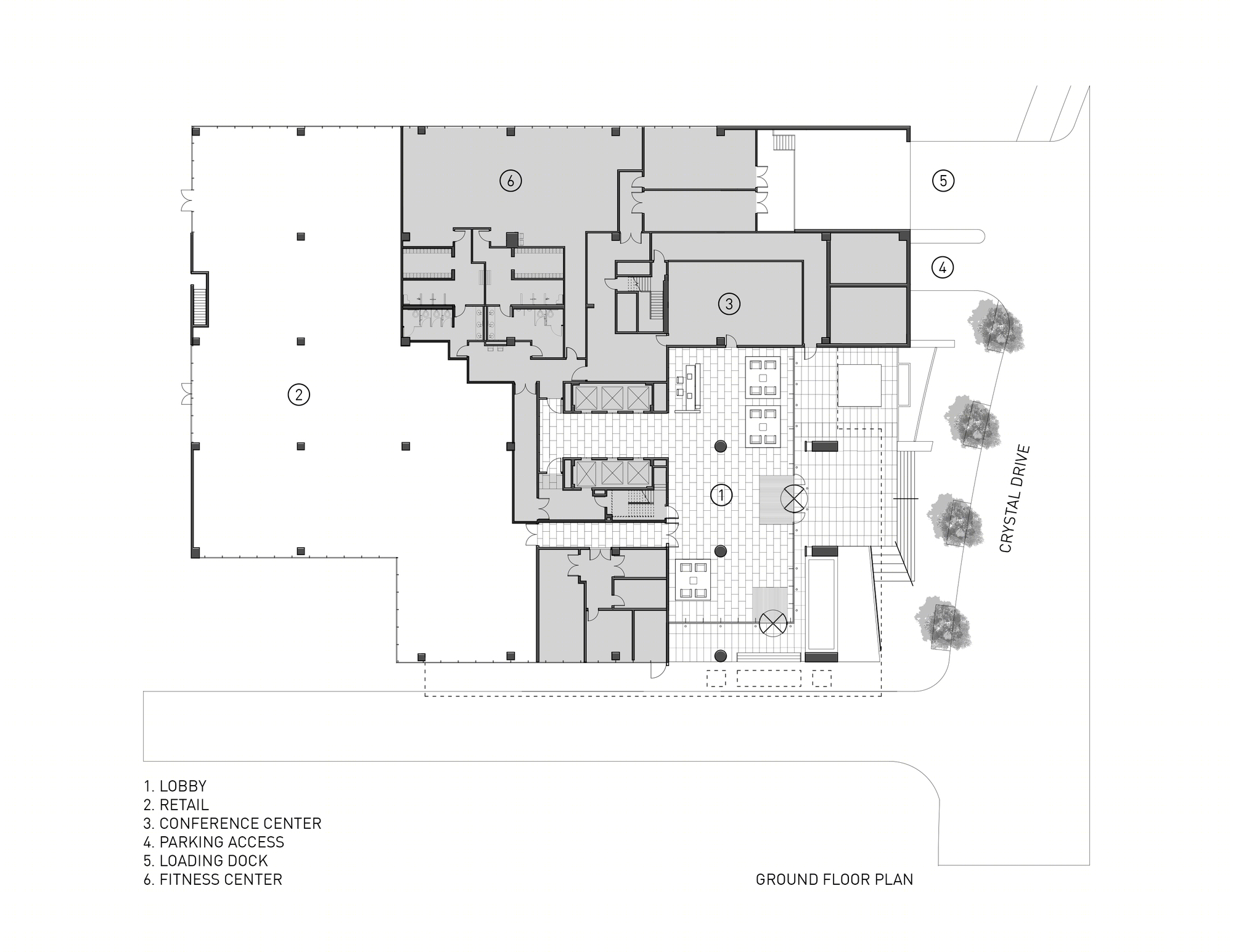 绿色更新，旧建筑的新生 | FOX Architects 的 1400 Crystal Drive 办公建筑-26