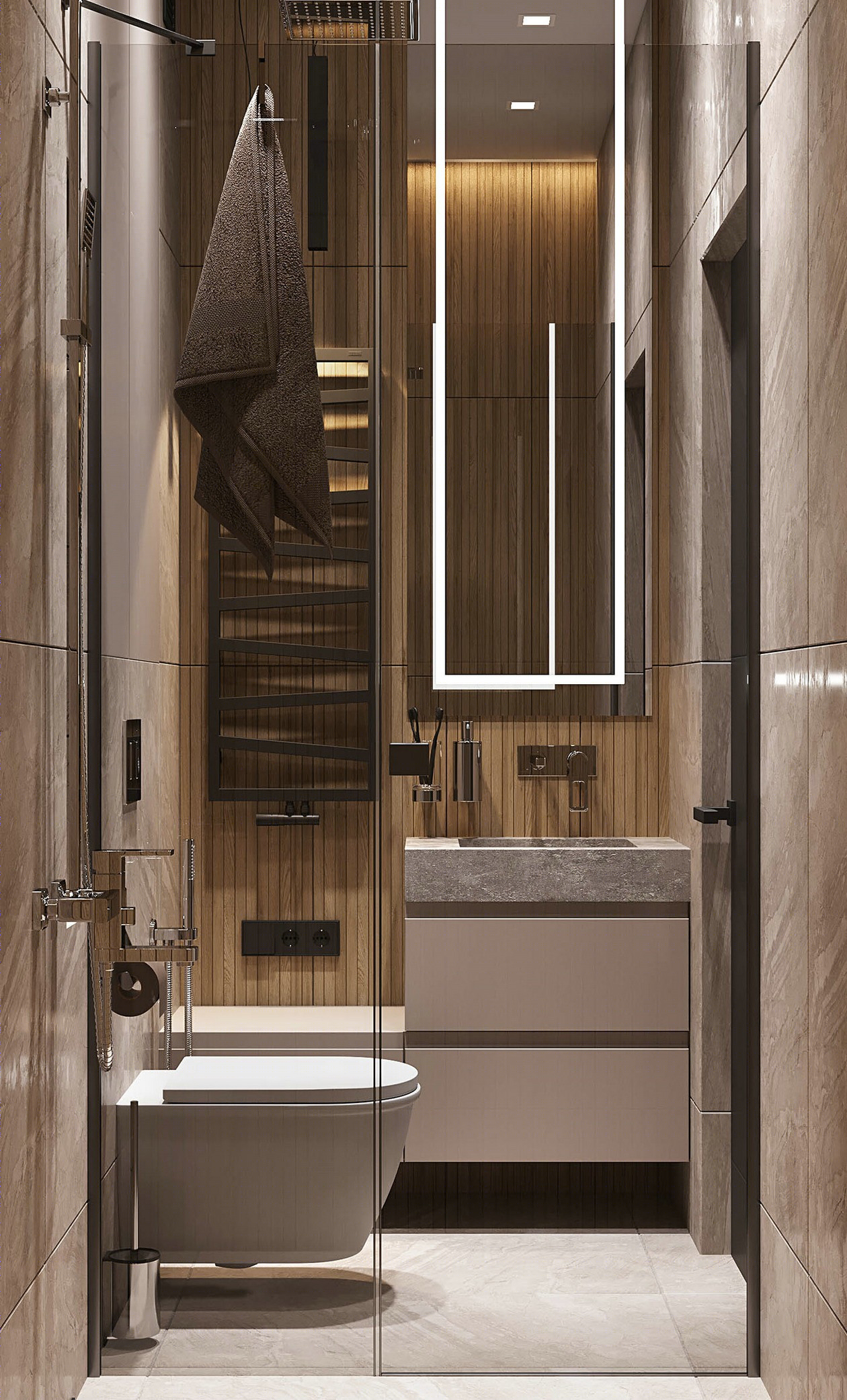 深色系空间设计 时尚且精致-12