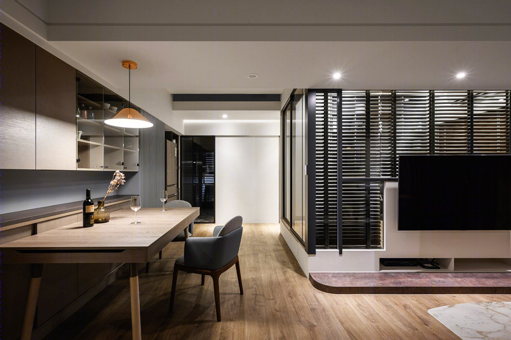 现代暖灰色雅致住宅，自然本真之美-8