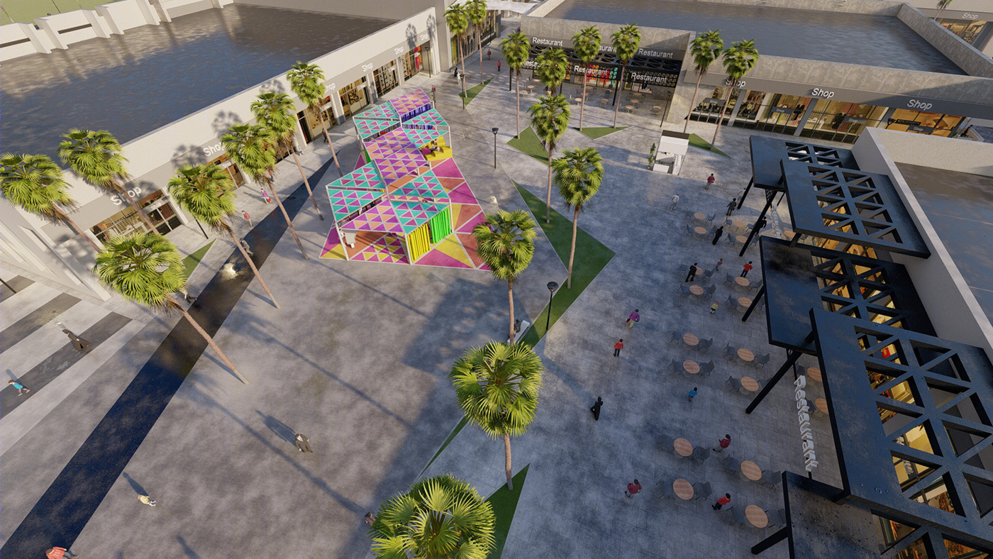 Anastasiya Gushchina丨商业街区丨Mall Of Mansoura-3
