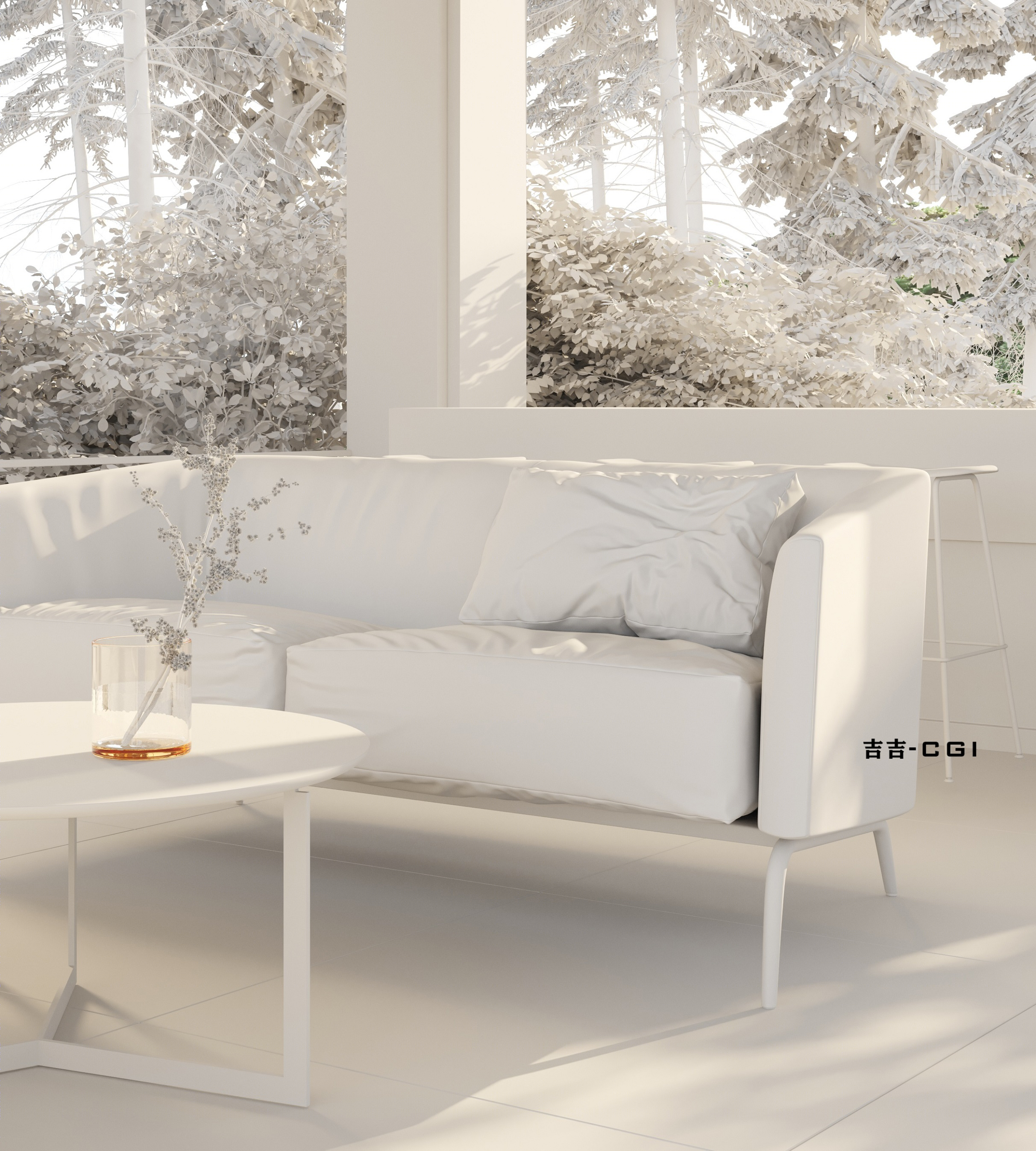 照片临摹国外场景（室内外）                     -2