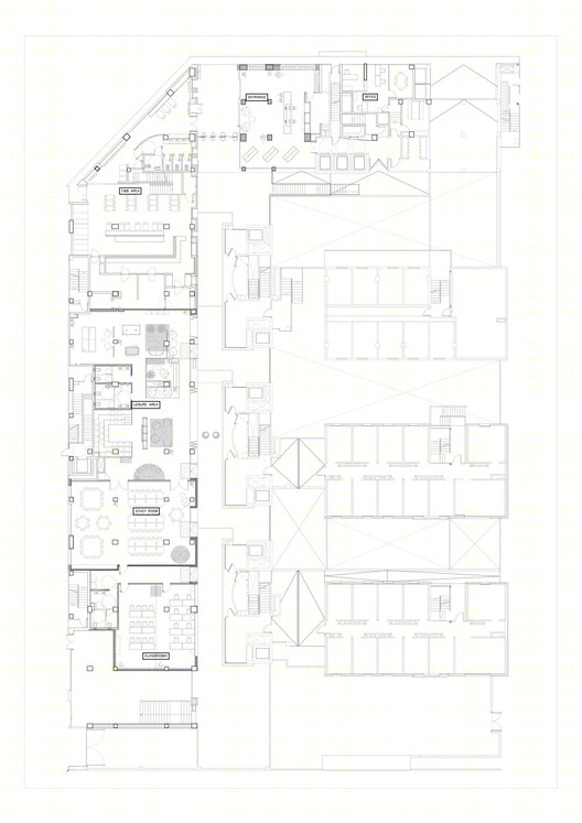 巴塞罗那滨海校园学生酒店-11