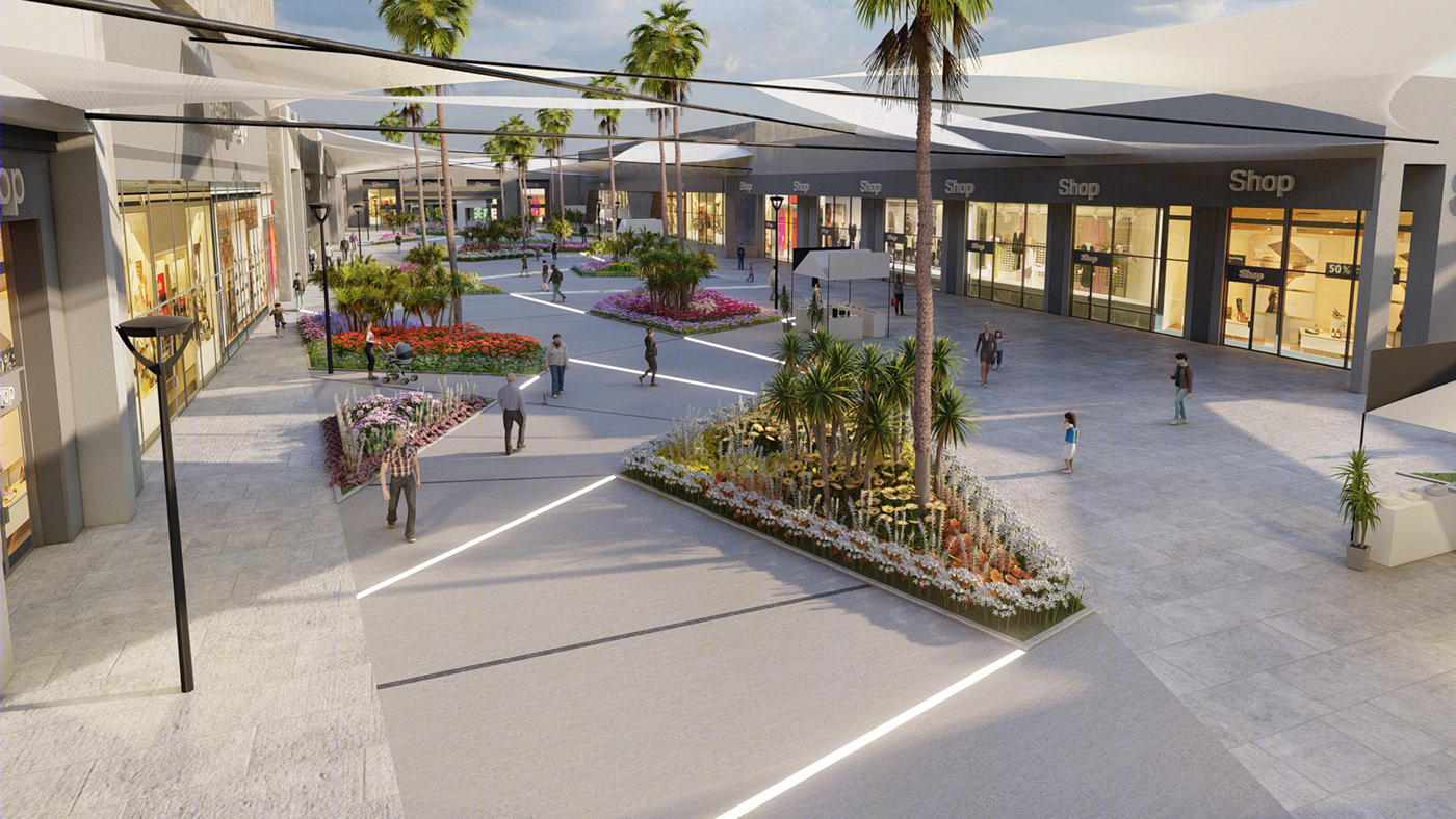 Anastasiya Gushchina丨商业街区丨Mall Of Mansoura-4
