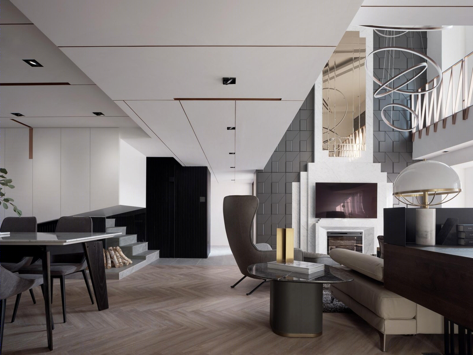 台北C House，极致优雅高级灰住宅  怀生国际设计-18