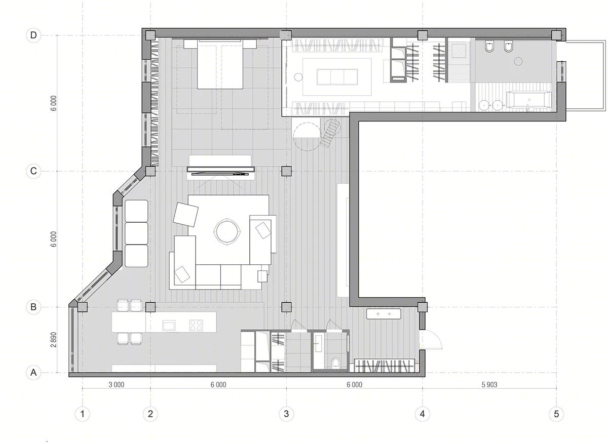 180 平米公寓设计丨balbek bureau Studio-1