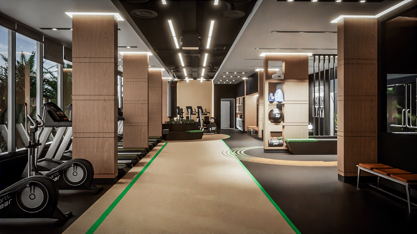 健身房丨Anastasiya Gushchina-5