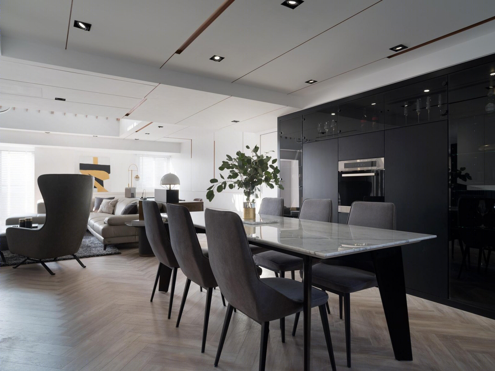 台北C House，极致优雅高级灰住宅  怀生国际设计-19