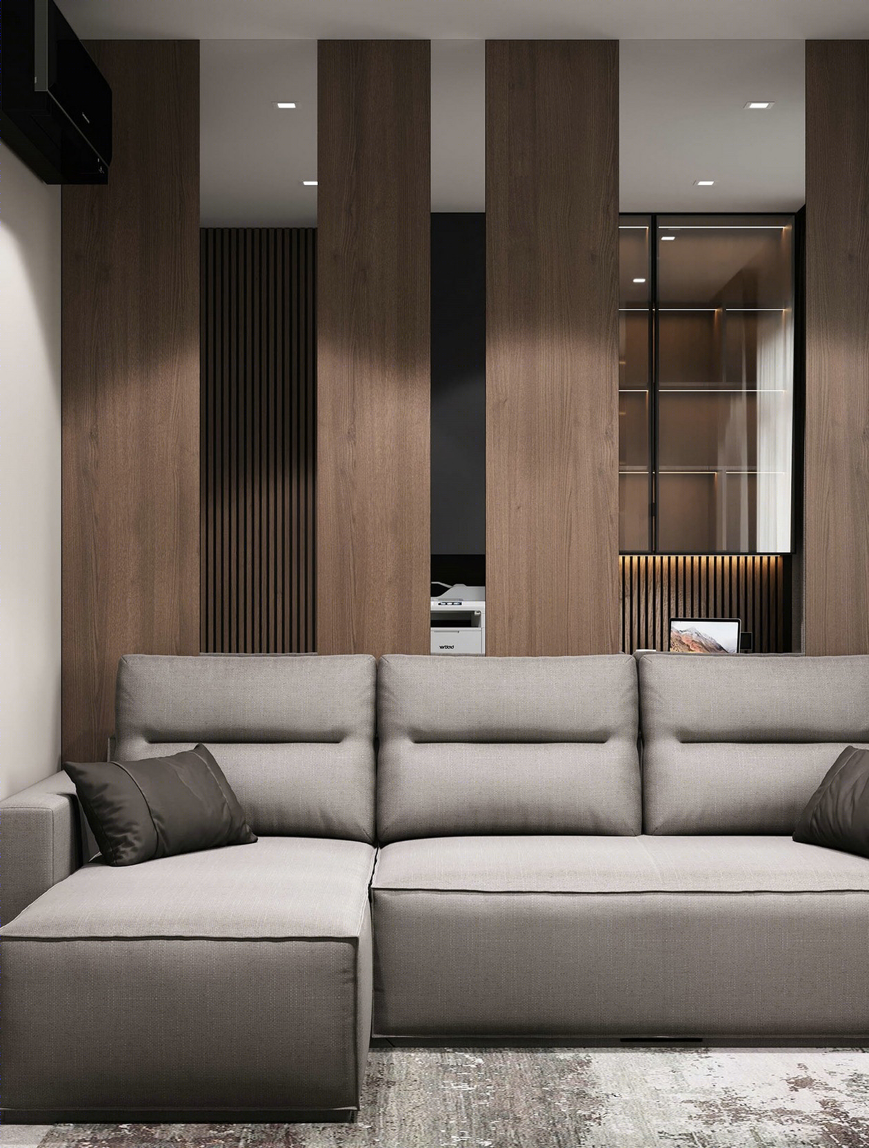 深色系空间设计 时尚且精致-18