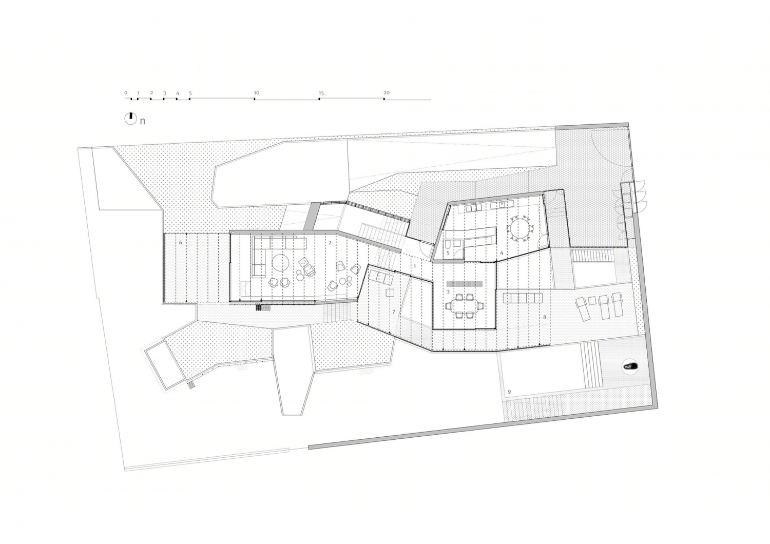 西班牙马德里半透明别墅设计丨Estudio.Entresitio-28