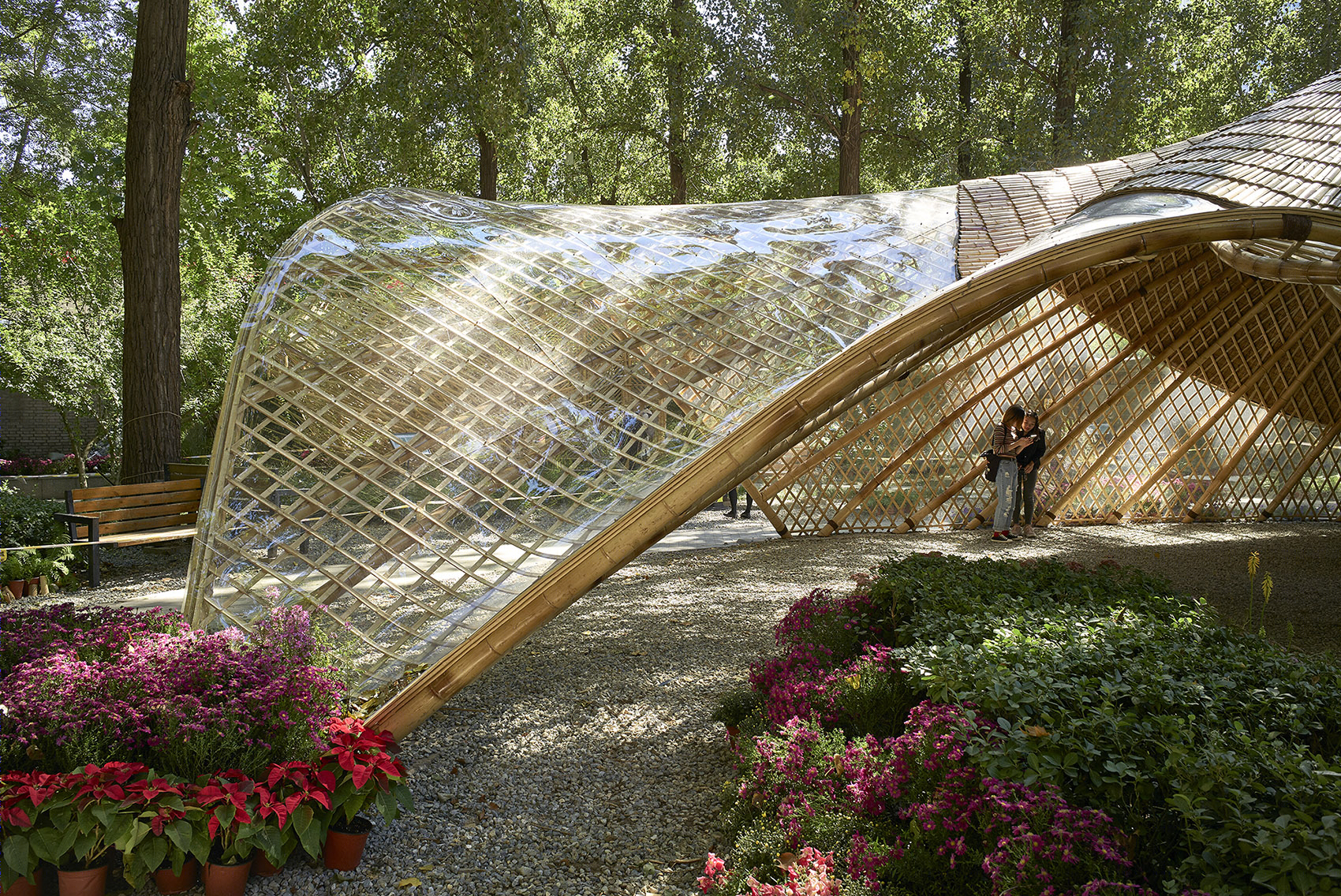 云在亭·北京林业大学花园节信息亭-8