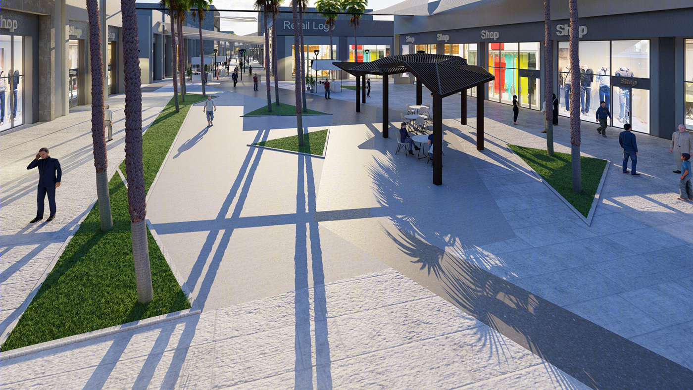 Anastasiya Gushchina丨商业街区丨Mall Of Mansoura-5