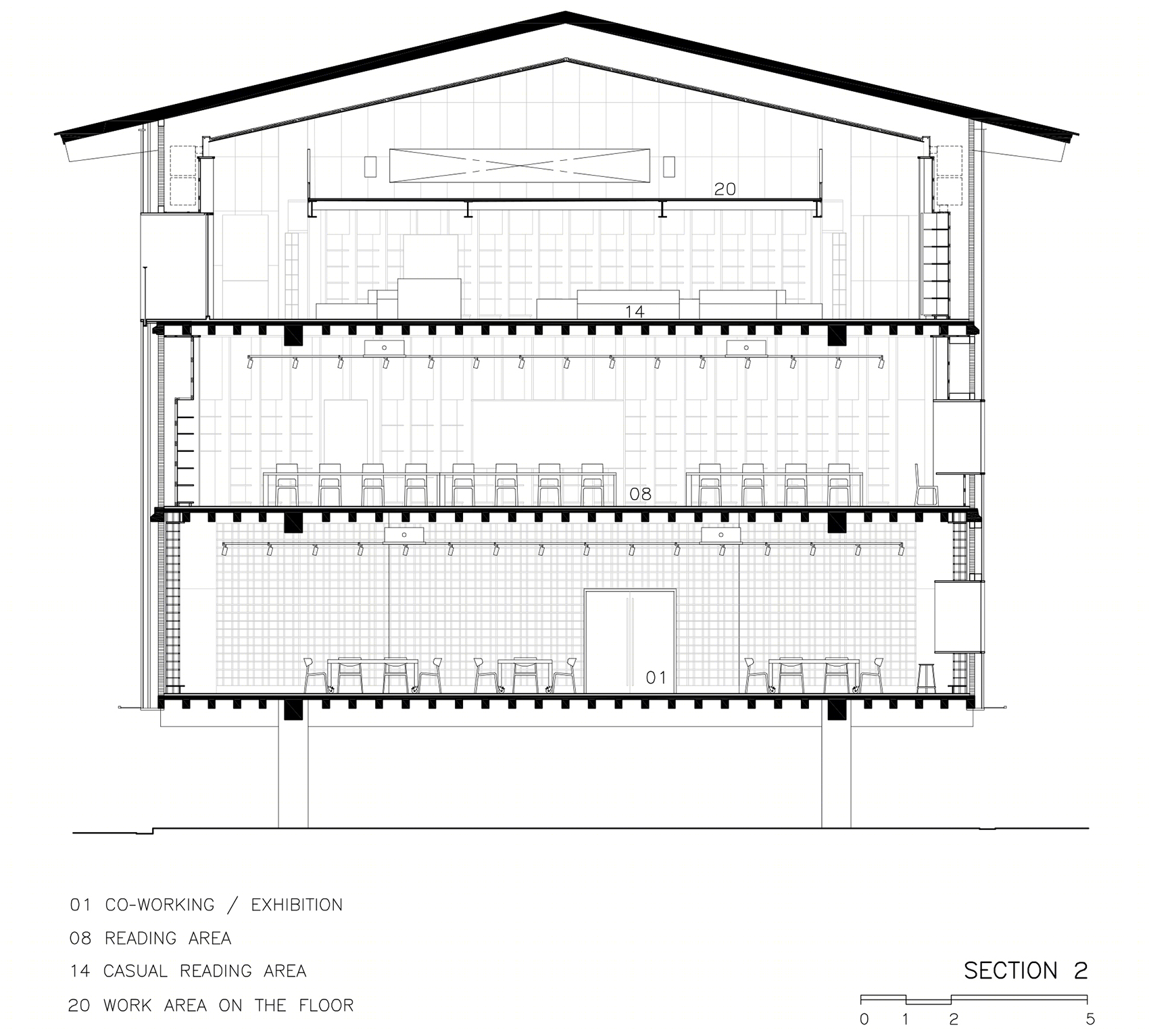 朱拉隆功大学建筑学院图书馆-79