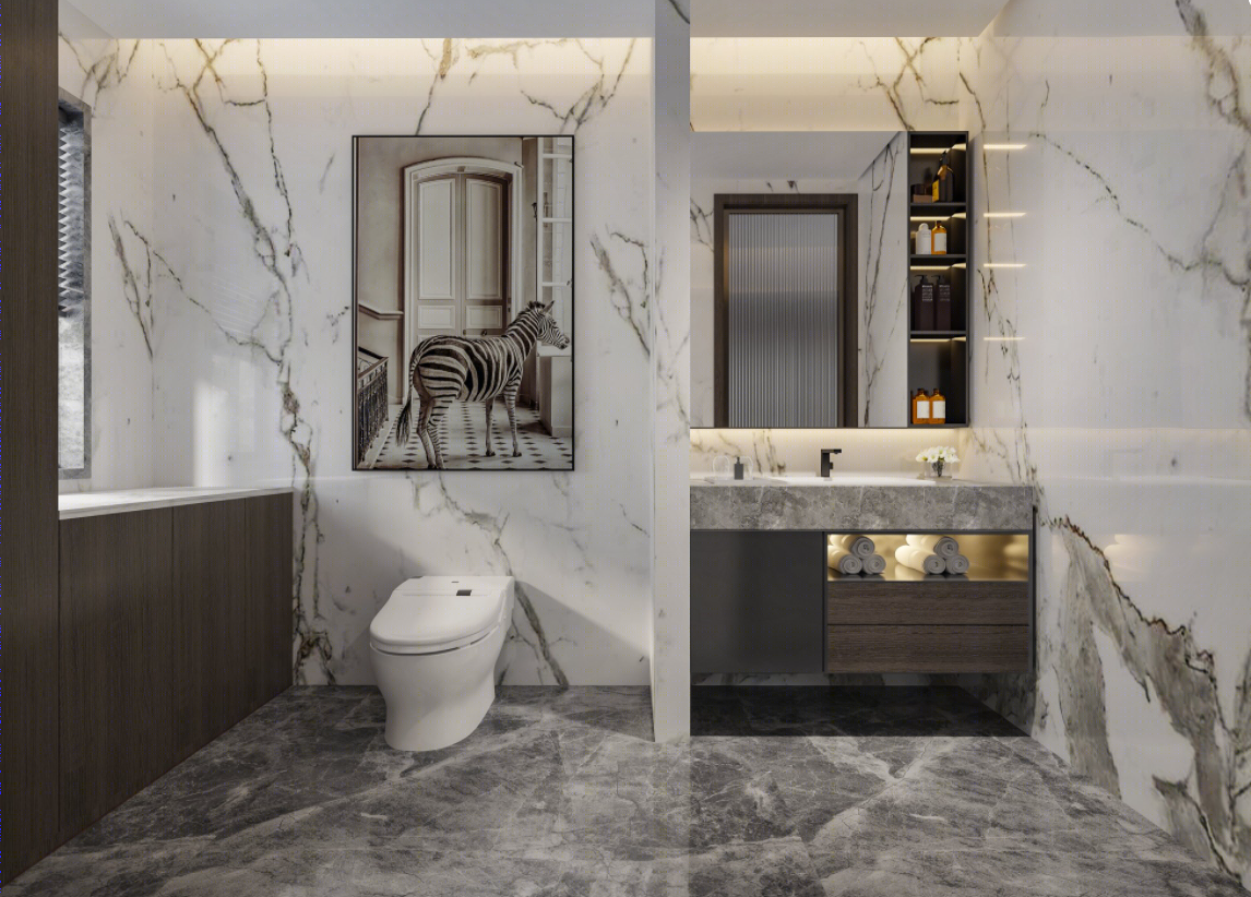 现代简约风别墅设计-23