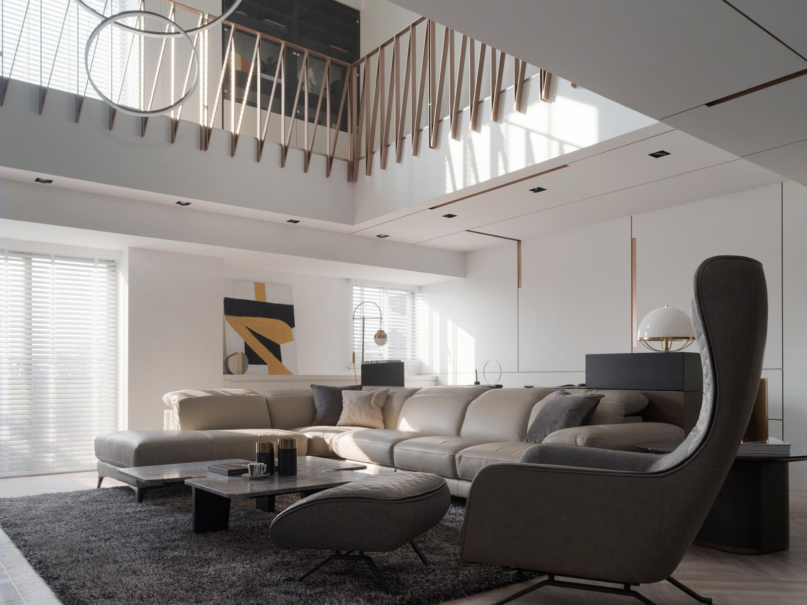 台北C House，极致优雅高级灰住宅  怀生国际设计-22