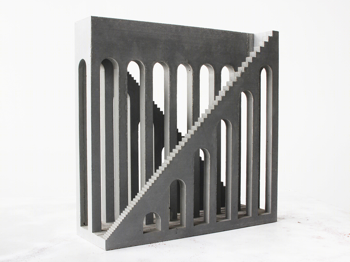 混凝土楼梯艺术品 Stairway no·12-7