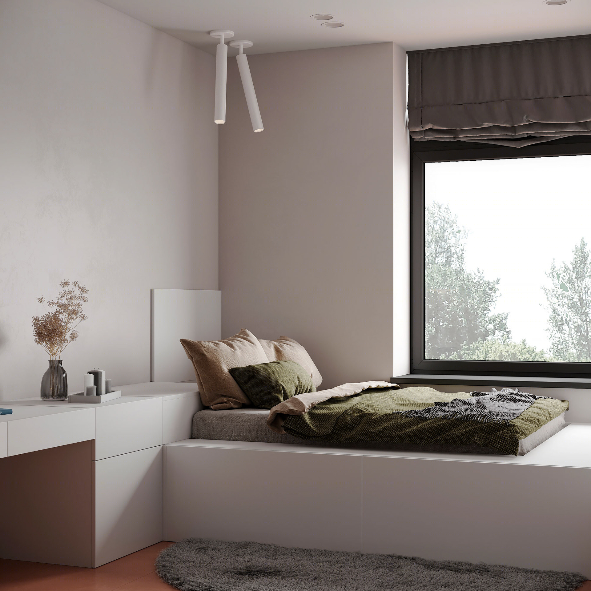 48㎡小空间公寓设计 超有感觉！-11