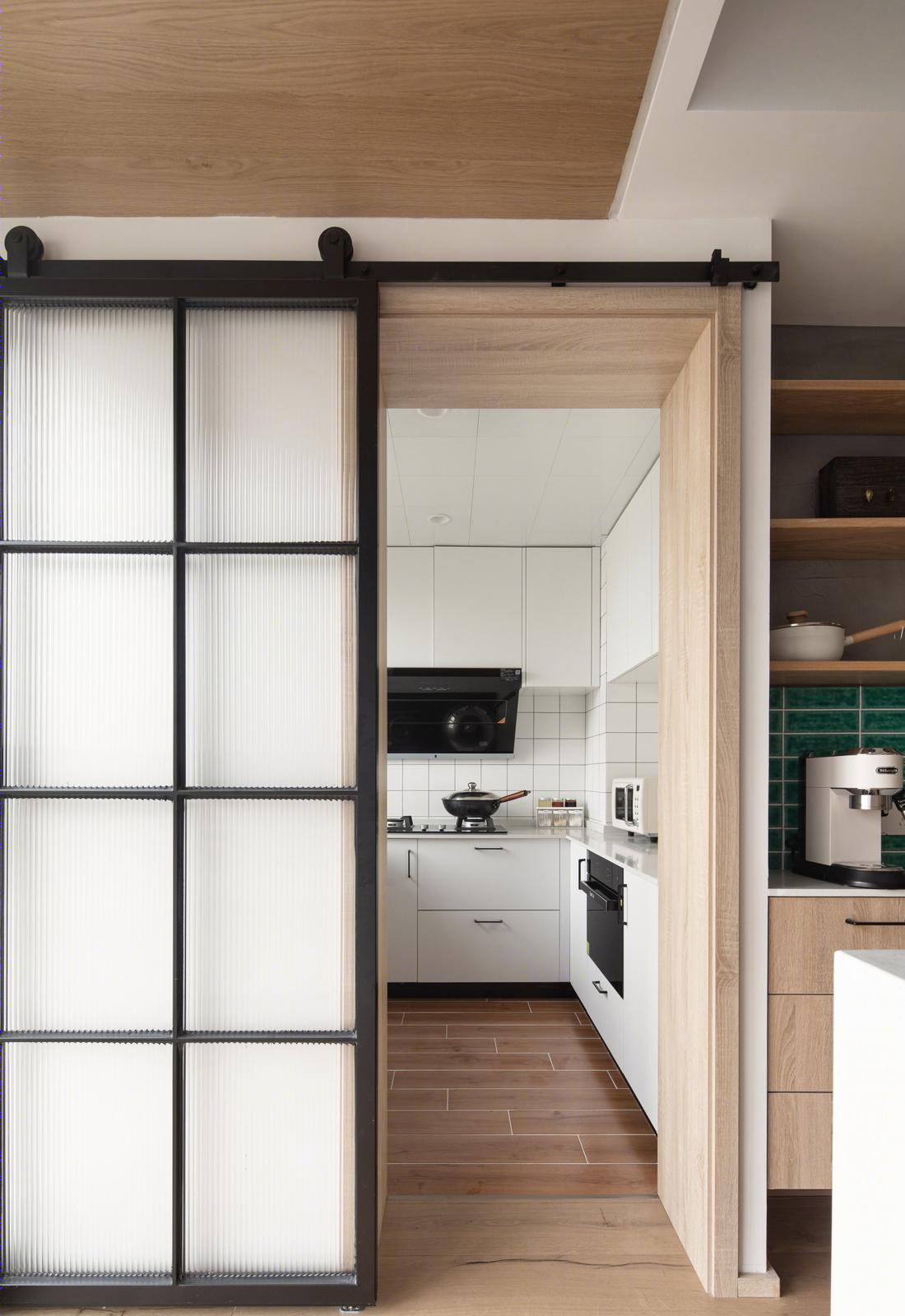 上北设计丨平层丨秋日暖茶 热气中飘散着芬芳-2