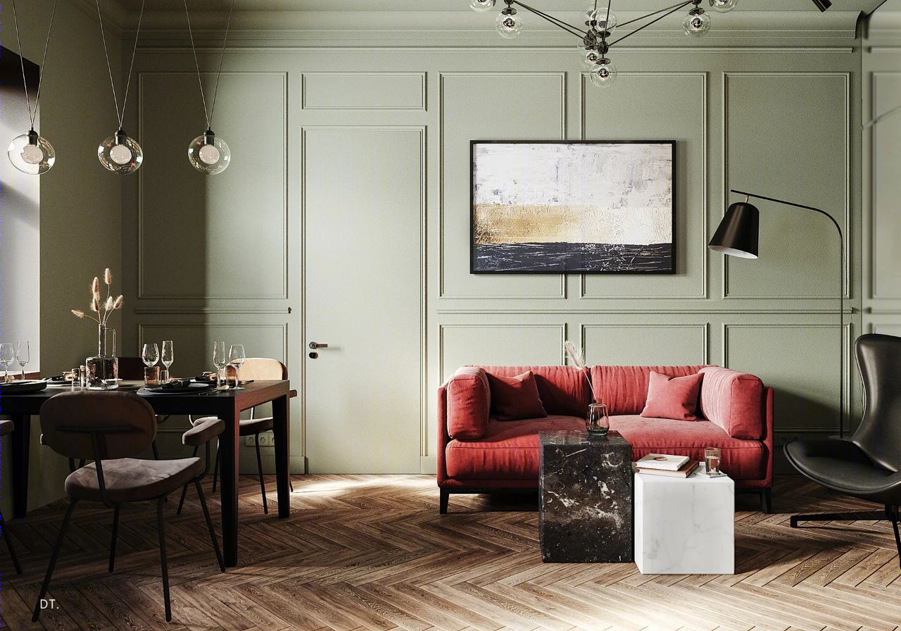 78m²轻奢公寓，欧式优雅与童话梦幻的完美融合-2