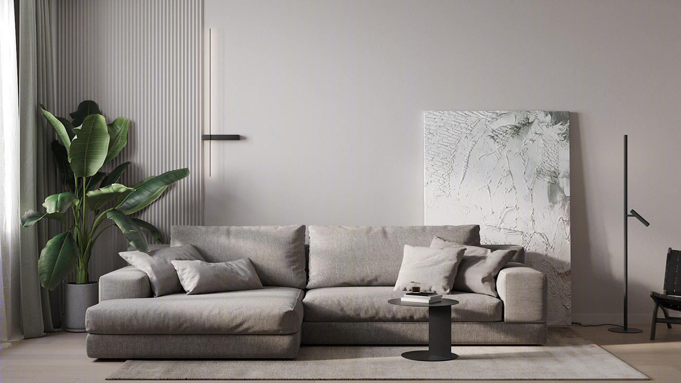 81㎡原木与灰 让简约更有格调！                     -4