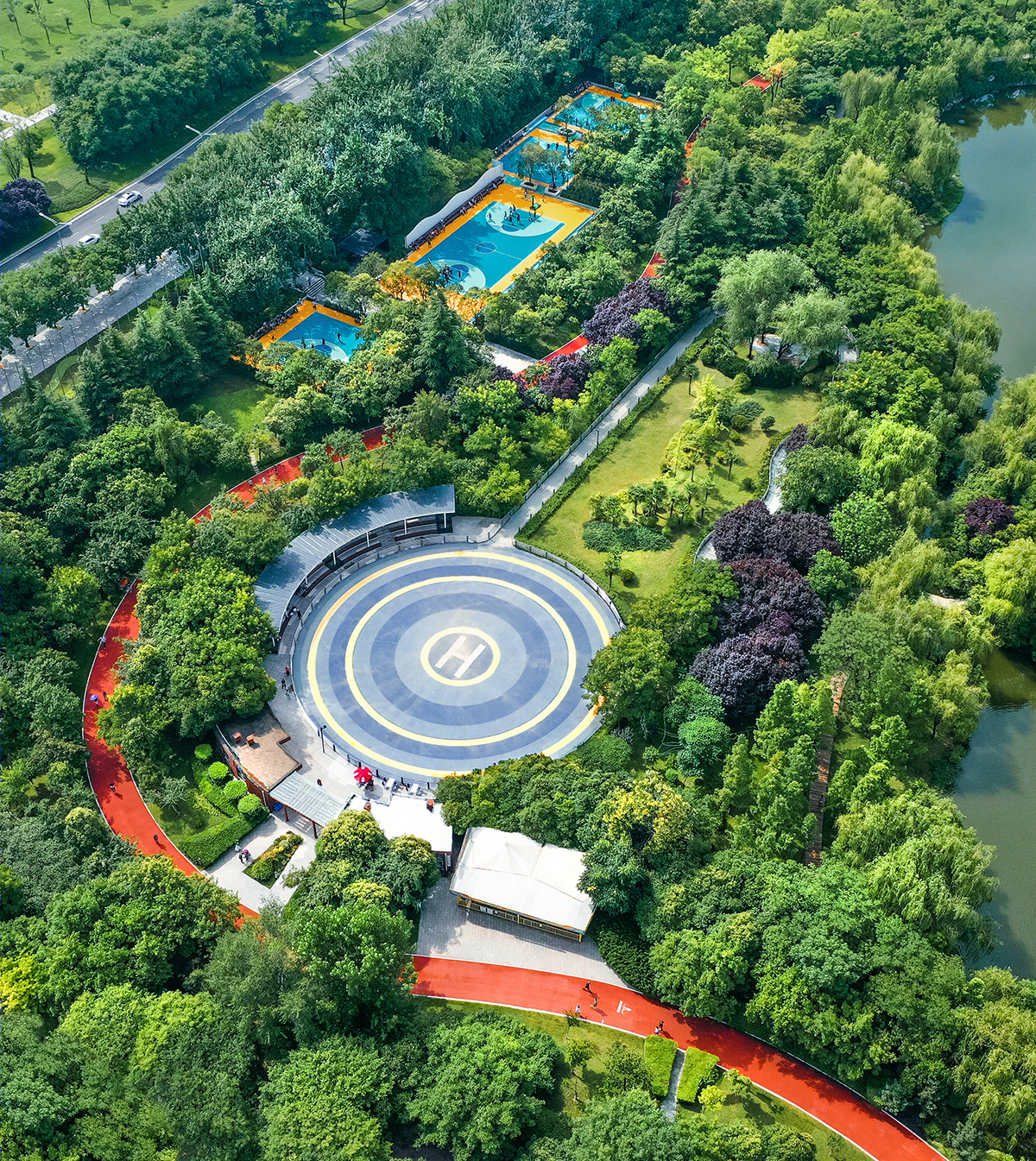 西安城市运动公园景观改造提升项目丨中国西安丨中国建筑西北设计研究院建筑装饰与环境艺术工程设计研究院景观所-53